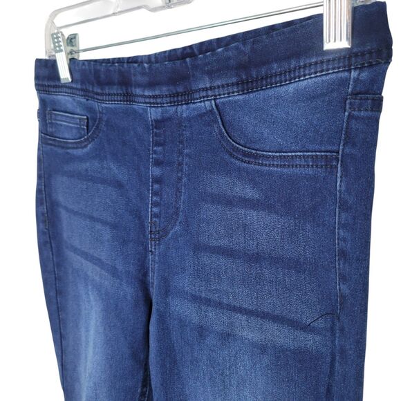 Route 66 Womens Size S Blue Solid Pull On Skinny Jegging Jeans - Picture 3 of 11